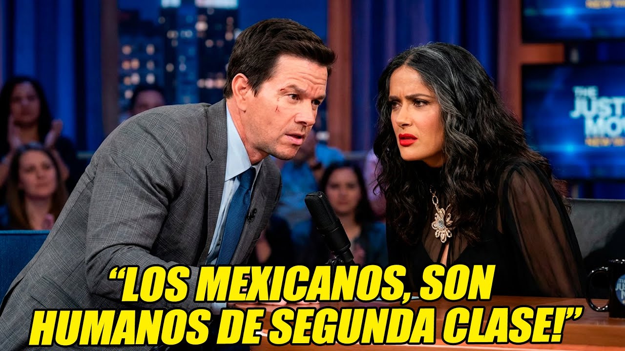 HACE 37 MNUTOS: Salma Hayek DEFIENDE México y HUMILLA a Mark Wahlberg en VIVO Graham Norton