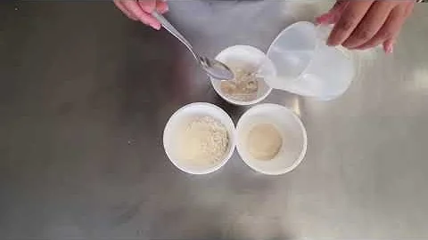 Como dissolver o fermento biológico seco?