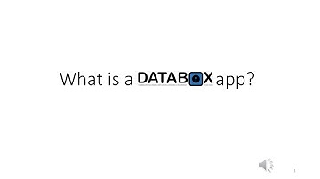 what is a databox app?