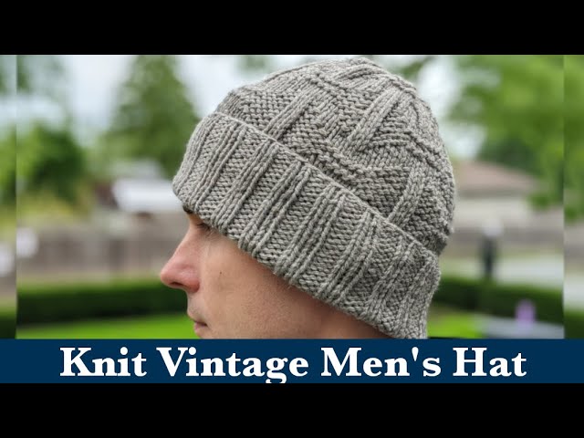 Knit Vintage Men's Hat