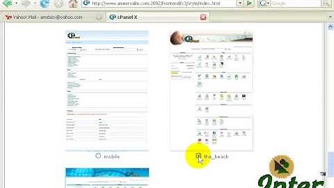 CPANEL- how to CHANGE ACCOUNT THEME