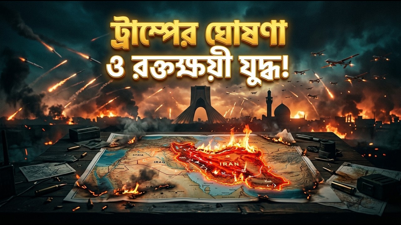 ইরানে আমেরিকা ও ইসরায়েলের যুদ্ধ কতদিন চলবে এর শেষ কোথায় (১ম পর্ব )