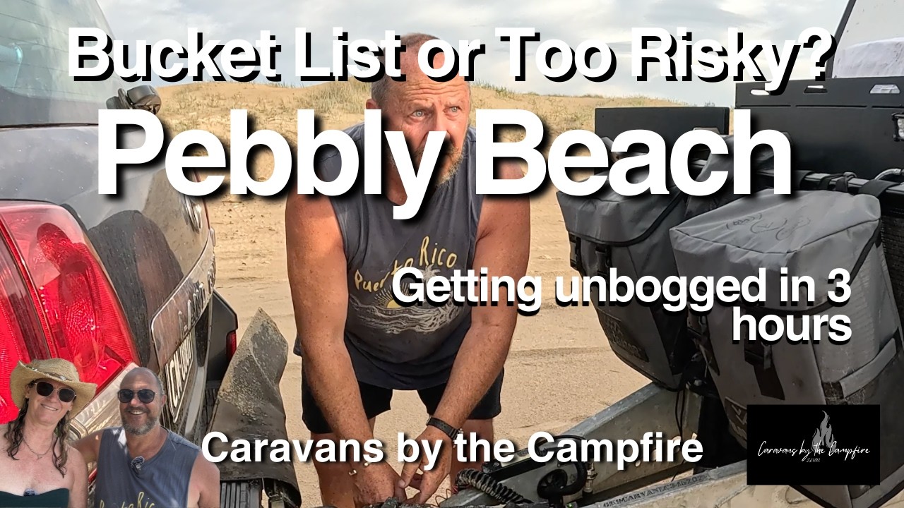 Кемпинг на галечном пляже — обязательно к посещению или слишком рискованно. Застрял на 3 часа.