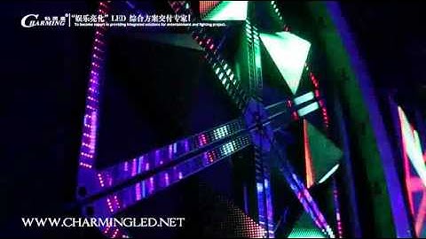 LED smart triangle screen