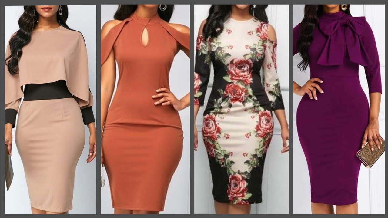 latest Bodycon pencil dresses ...