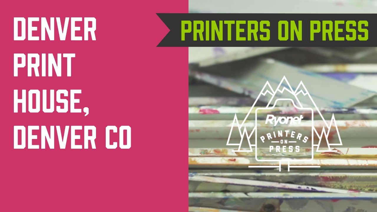 Printers On Press Ep. 7 Denver Print House YouTube