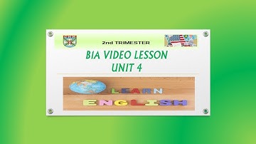 B1A UNIT 4 LESSONS 4C and 4D