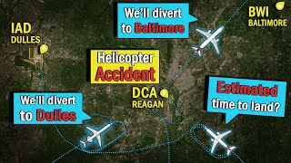 Ronald Reagan Airport Closed After Mid-Air Crash All Planes Diverted