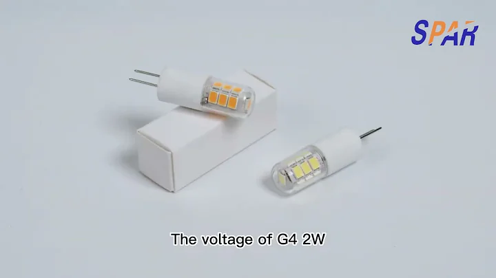 G4 led 12v ac dc Non-flickering dimmable G4 2W LED bulbs