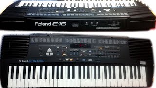 Roland E16 - YouTube