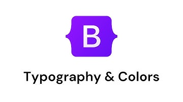 Bootstrap Course Part 2 | Typography & Colors