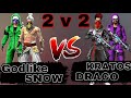 KRATOS/DRACO vs GODLIKE/SNOW!! OWNING TRASH TALKERS. MUST WATCH!!