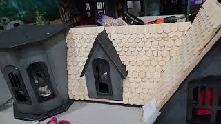 How NOT to apply dollhouse shingles