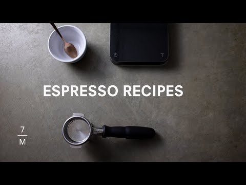 Espresso Recipe: How to make consistently better tasting coffee