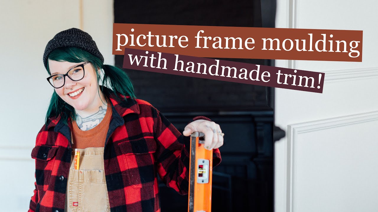 Homemade By Holman: Picture Frame Moldings and a Kitchen and Dining Makeover