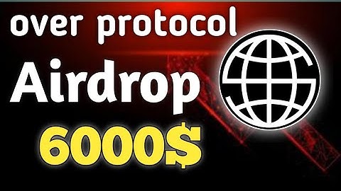 Over Protocol Raises $5000 from Airdrops | Biggest Crypto Airdrop of 2023  #OverNetwork #Airdrop |
