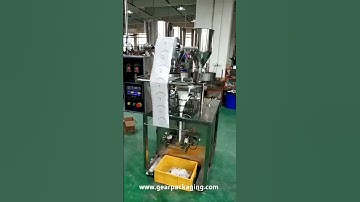 Automatic cup dosing 3 material mixed vertical bag form fill seal packing machine
