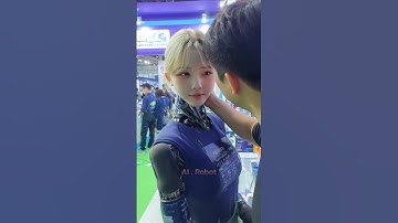 Replacing her battery chip. #robot #shorts #humanoidrobot #aiart