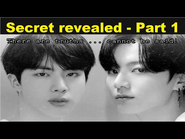 For Jinkook/kookjin Secret revealed - Part 1 (BTS - 방탄소년단) class=