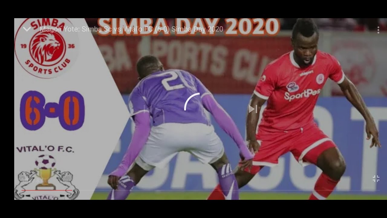 HIGHLIGHTS : Simba fc vs Vitalo fc ( 6 : 0 ) FULL TIME 🔴 LIVE SIMBA DAY ...