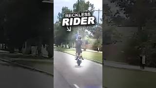 Undercover Officers Catch Reckless Biker