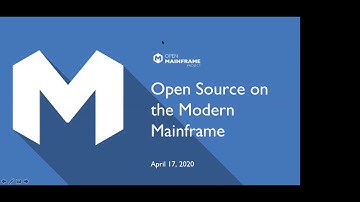 Webinar: Open Source on the Modern Mainframe