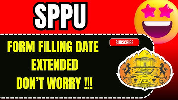 sppu exam form date extended | sppu exam form filling 2025 engineering | last date | mohade sir