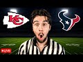 🔴CHIEFS vs TEXANS SUNDAY NIGHT FOOTBALL LIVE WATCH PARTY🔴