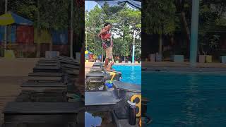 Drill Gaya Punggung, Scaling Renang Gaya Punggung -- Della Swimming Club