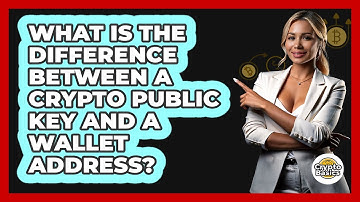 What Is The Difference Between A Crypto Public Key And A Wallet Address? - CryptoBasics360.com