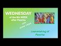 Sixth Wednesday After Pascha Leavetaking Of Pascha Forefeast Of Ascension 