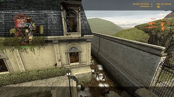 Counter Strike  Source 15 VS 15 Bot fight de_chateau