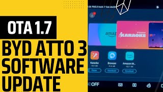 BYD Atto 3 OTA 1.7 details walk-through - Karaoke, Browser, YouTube and More!