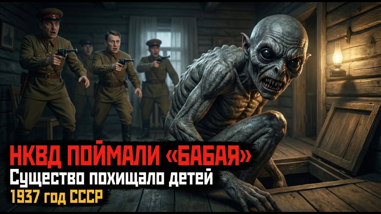 НКВД ПОЙМАЛИ «БАБАЯ» В ТАТАРСТАНЕ. Существо похищало детей | Дело 1937