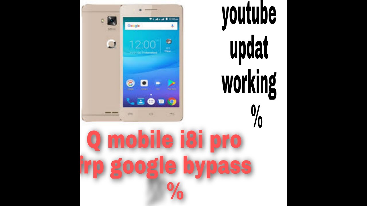 QMobile i8i pro and i8i  frp bypass  google account 2021
