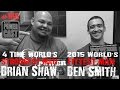 4 Time World's Strongest Brian Shaw & 2015 World's Fittest Ben Smith | Mark Bell's PowerCast 166