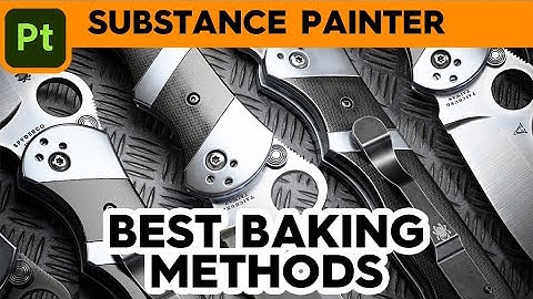Game Art Weapon Tutorial | Adobe Substance Painter 2022 Baking Best settings and fixes