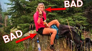 My Worst Thruhiking Habits