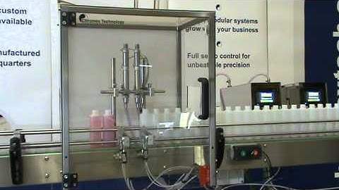 Servo Driven Twin Head Inline Automatic Liquid Filling Machine.MPG