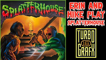 Mike Matei and Erin Plays stream Splatterhouse