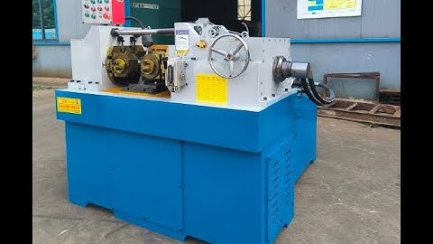 rebar threading machine thread rolling machine rod threading machine threading machine for sale