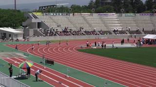 20170520群馬県高校総体陸上女子1600ｍR予選2組