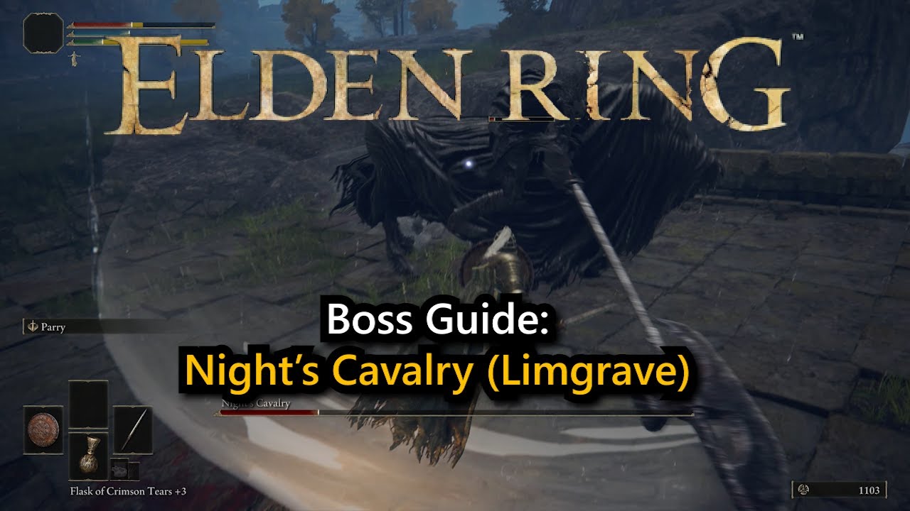 Elden Ring Boss Guide Night's Cavalry (Limgrave) YouTube
