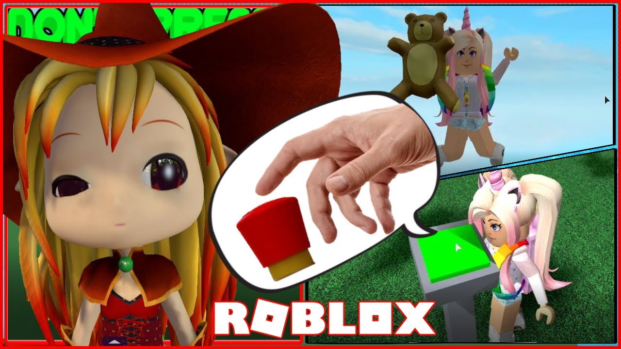 Chloe Tuber Roblox Don T Press The Button Gameplay A Game With - chloe tuber roblox the floor is lava gameplay updates i almost