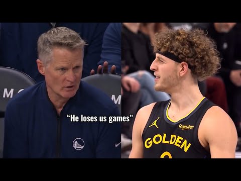 Steve Kerr Is Getting Fed Up With Brandin Podziemski S Mistakes