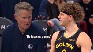 Steve Kerr Is Getting Fed Up With Brandin Podziemski’s Mistakes