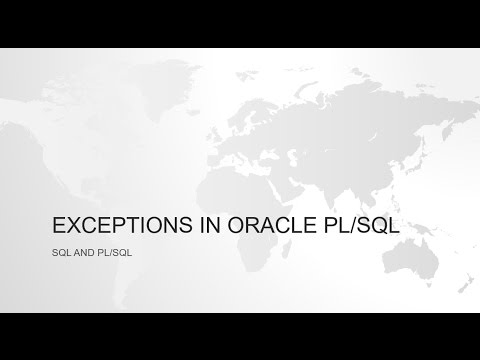 Exception handling in