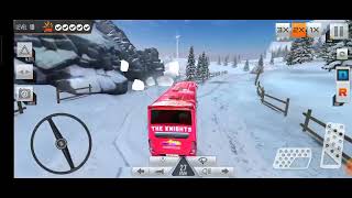 Android bus gameplay, Bus driving in Ice-Road, Bus driving offroad,Bus simuiator gameplay 2022, #bus screenshot 3