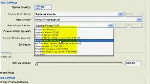 How To Create &  Edit Videos : Compression Options for Encoding To Quicktime