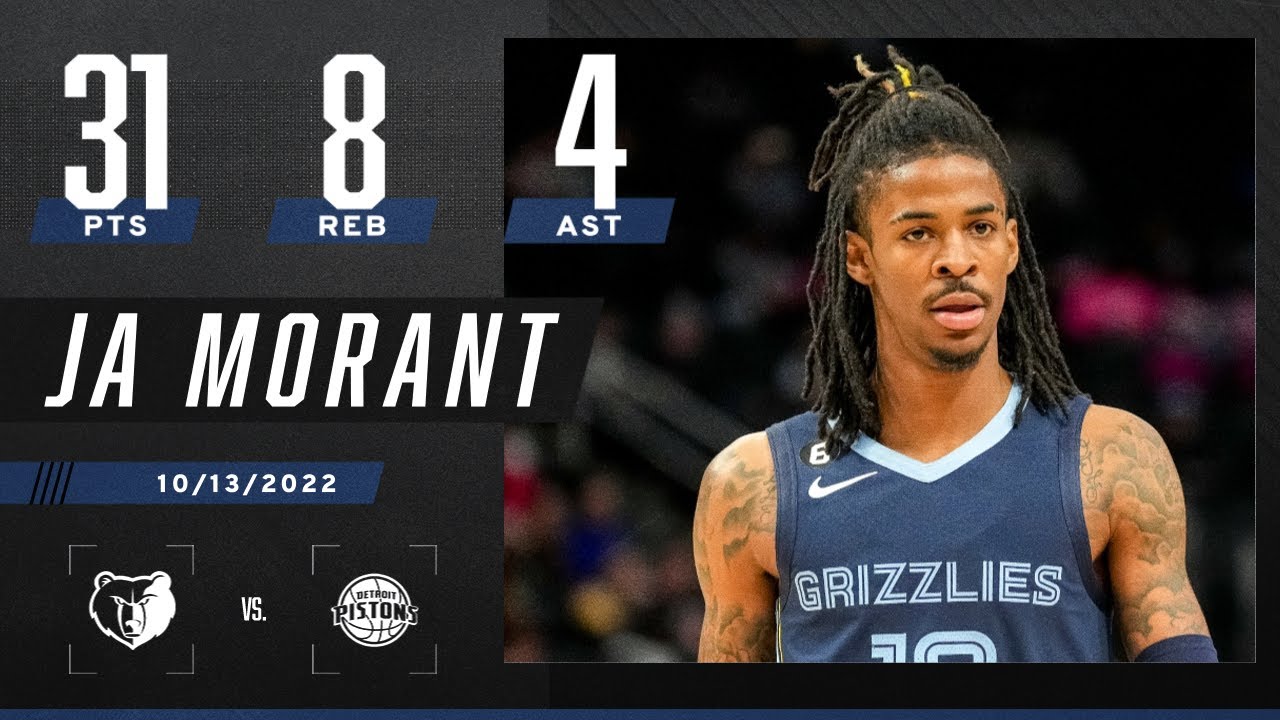 Ja Morant discusses Memphis Grizzlies preseason games